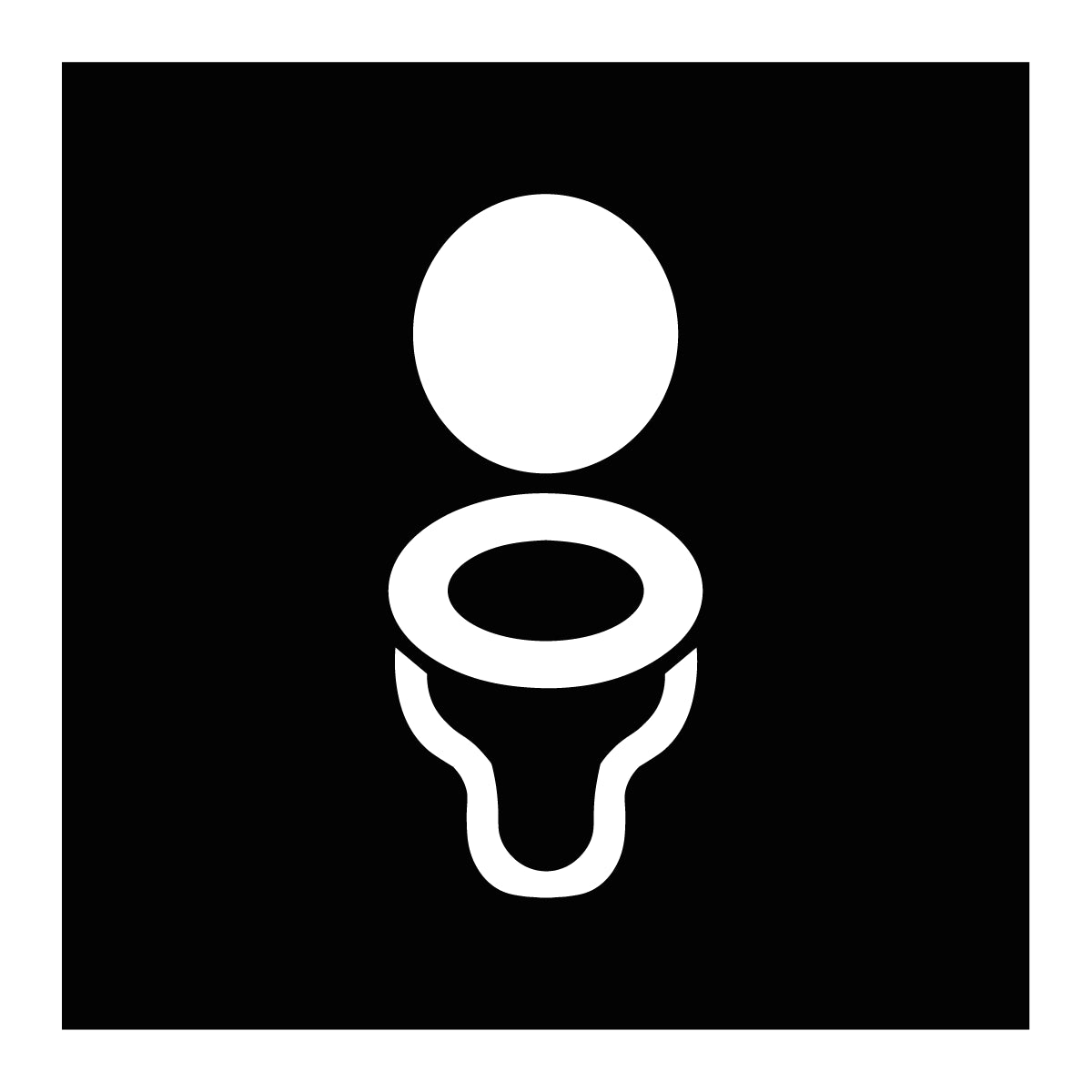 Symbol sign "WC"