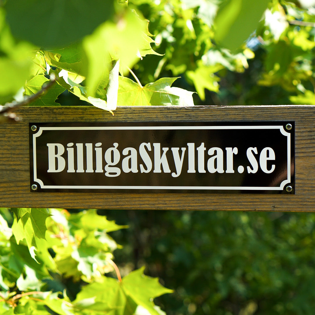 Adresskyltar