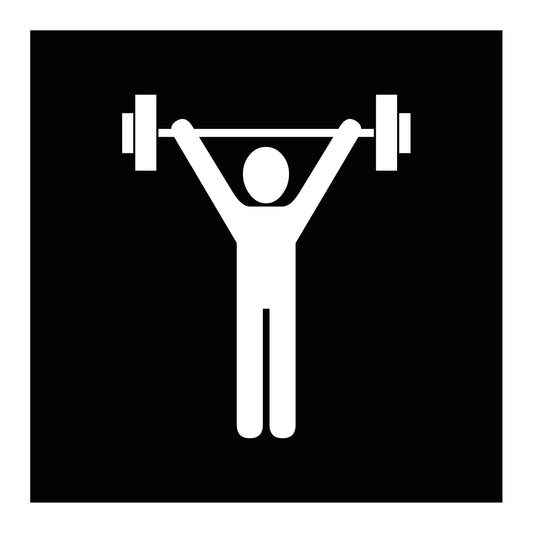 Symbol sign "Gym"