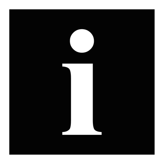 Symbol sign "Information"