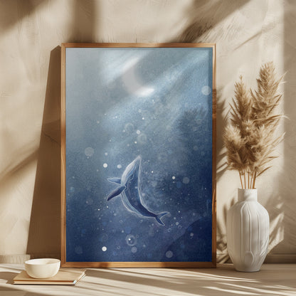 Poster "Galaxy Whale"