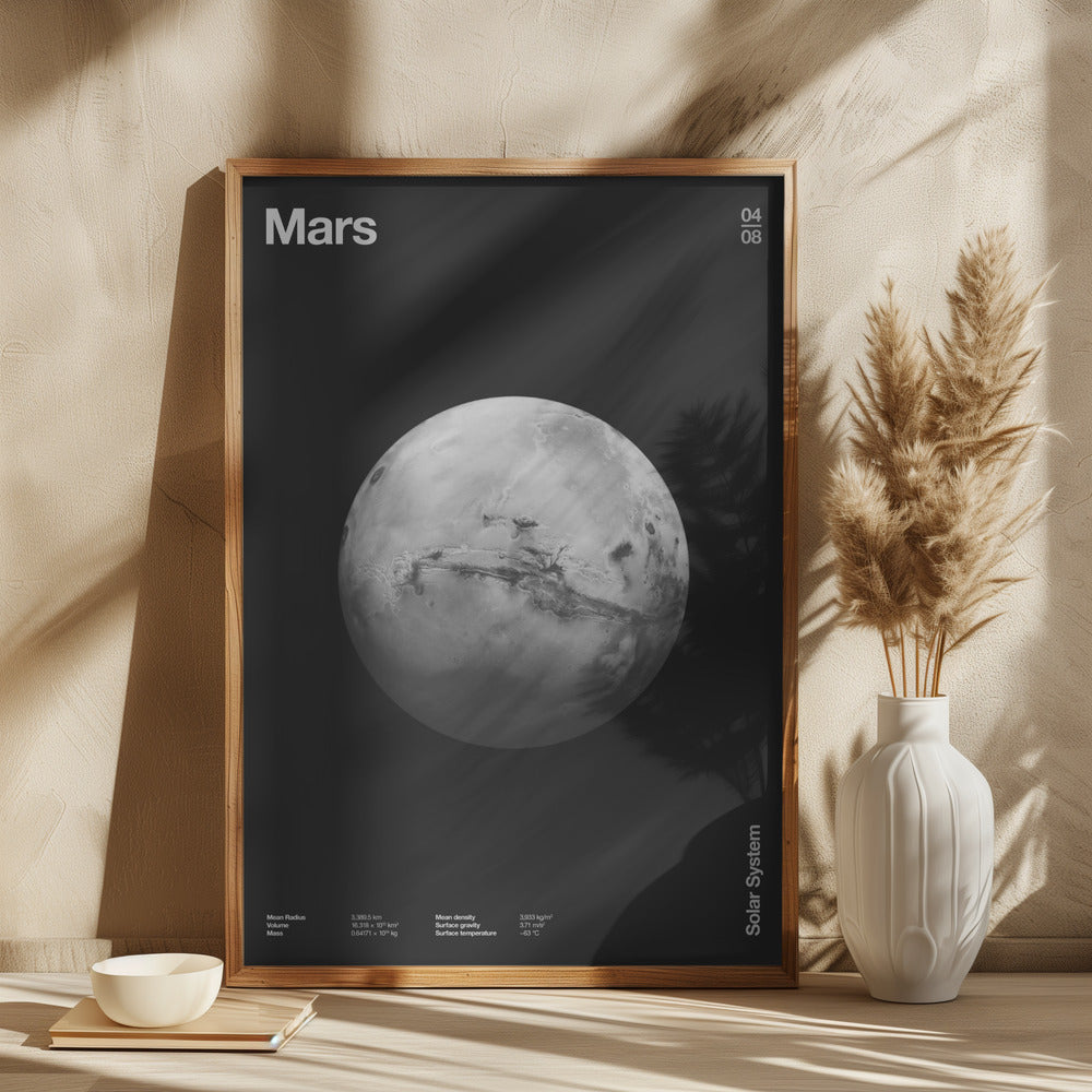 Poster "Solar System Mars"