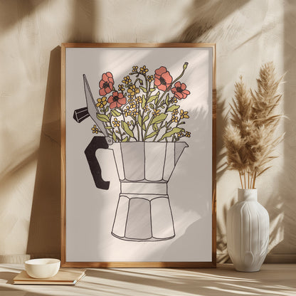 Poster "Moka Flowers"