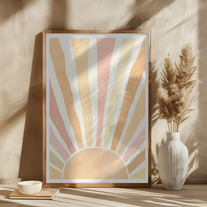 Poster "Boho sunrise"