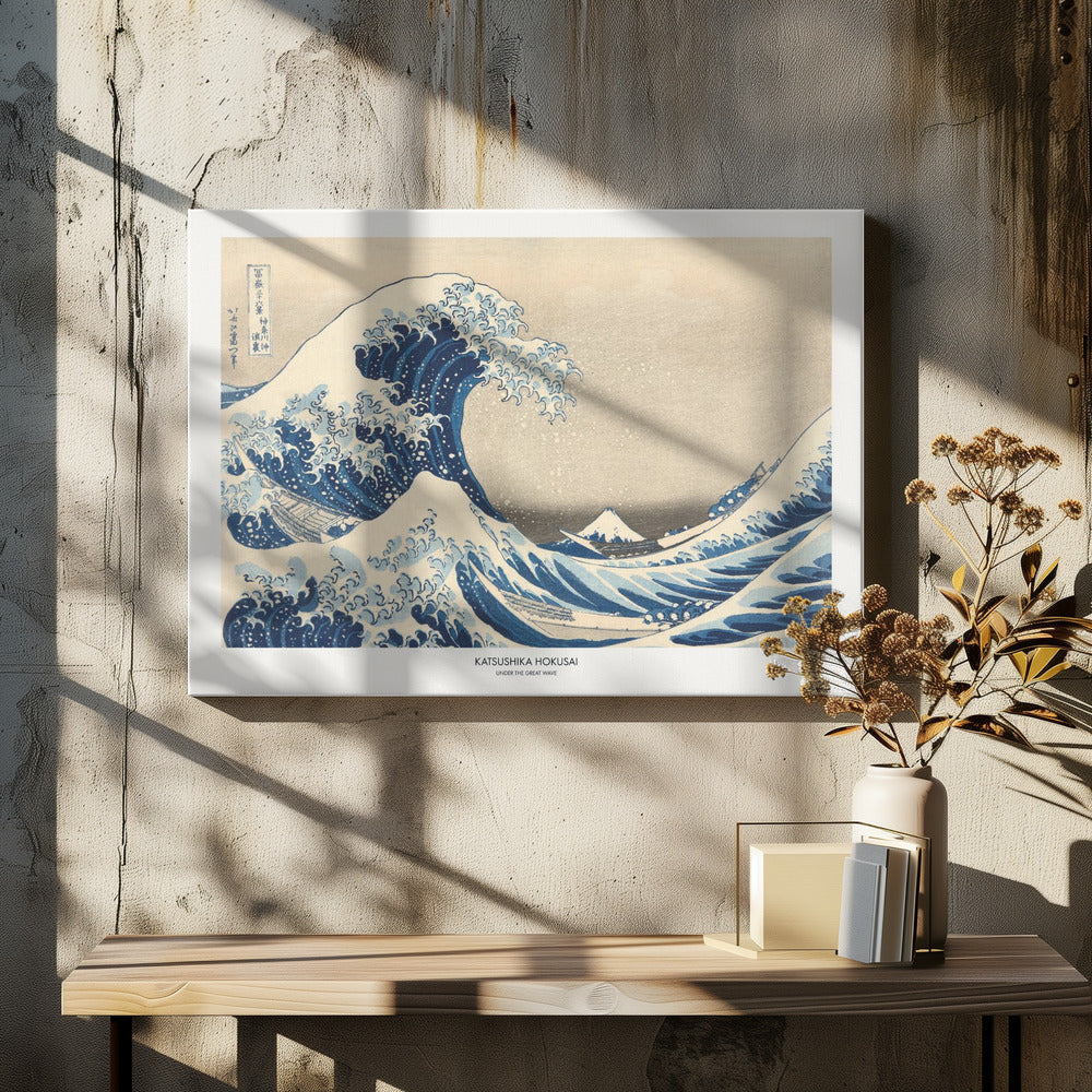 Poster "Under The Great Wave"