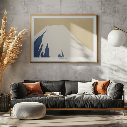 Poster "Mount Fuji From Momoyogusa"