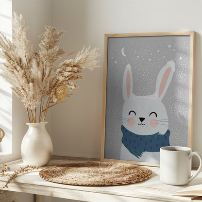 Poster "Snow Bunny"