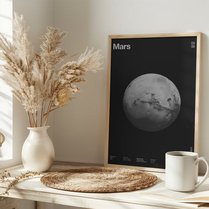 Poster "Solar System Mars"