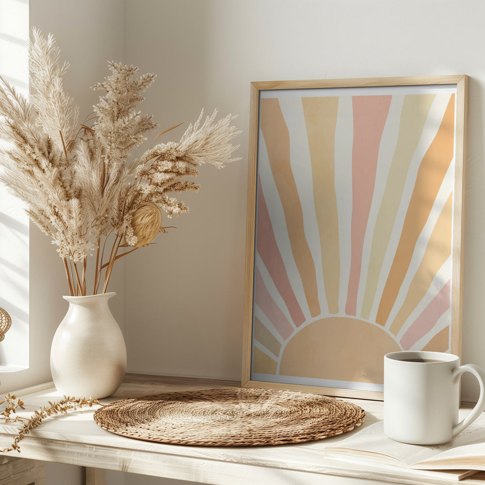 Poster "Boho sunrise"