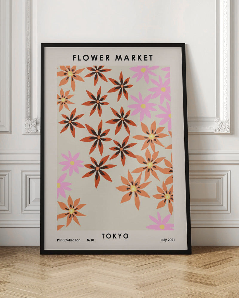 Poster "Flower Market Tokyo"