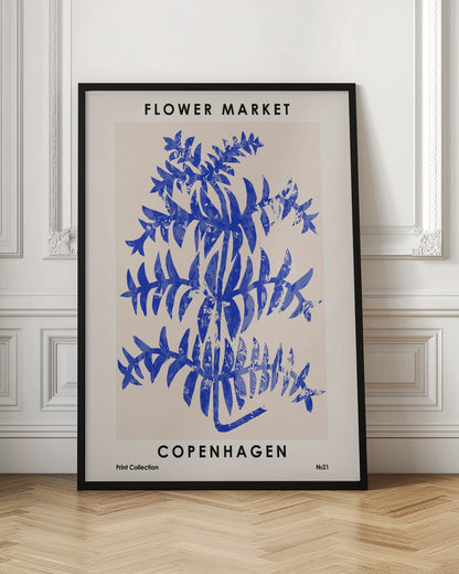 Poster "Flower Market Copenhagen"