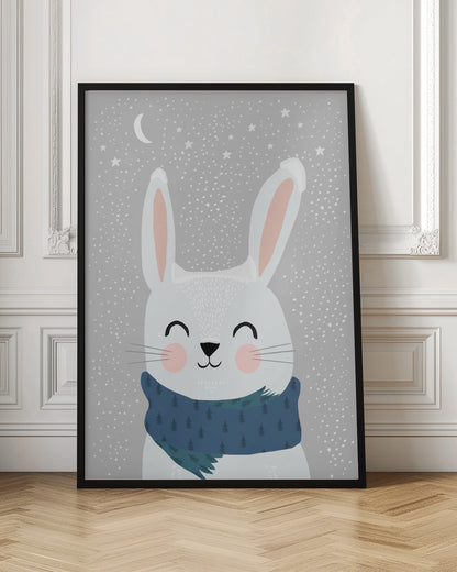 Poster "Snow Bunny"