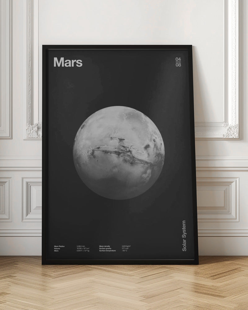 Poster "Solar System Mars"