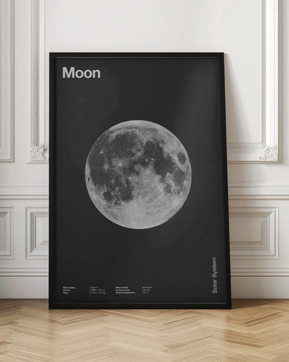 Poster "Solar System Moon"