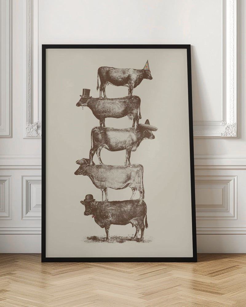 Poster "Cow Cow Nuts"